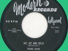 YOUNG JESSIE Hit, Git and Split / Don't Happen No More 45rpm Modern 1957
