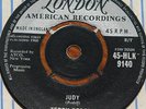TEDDY REDELL   JUDY b/w CAN'T YOU SEE   UK LONDON 7