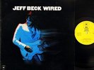 JEFF BECK wired EPC 86012 A1/B1 1st press yellow epic labels uk LP PS EX+/EX