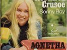 AGNETHA  (ABBA) - Robinson Crusoe / Sonny Boy Rare '68 GERMAN 7