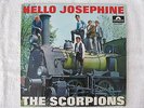 THE SCORPIONS Hello Josephine schwarzen Polydor Intern. Label 623 012, RAR 1966