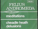 FELIUS ANDROMEDA DENIS COULDRY MEDITATIONS RARE DUTCH 45 W/PC PROG PSYCH RUBBLE