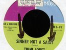 Early TRINI LOPEZ Northern Soul Sinner Not A Saint on United Modern  106 VG+