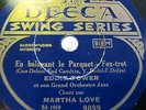 EDDIE TOWER et MARTHA LOVE chant en francais-si tu me dis oui-DECCA 9099