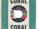NORTHERN SOUL 45-PATTI AUSTIN-LEAVE A LITTLE LOVE-CORAL-LISTEN