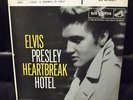 ELVIS PRESLEY HEARTBREAK HOTEL PICTURE SLEEVE AND 45 RCA EPA-821