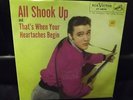 ELVIS PRESLEY ALL SHOOK UP PICTURE SLEEVE AND 45 RCA VICTOR 47-6870
