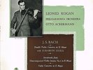 Bach Violin Cto., Solo Sonata - Leonid Kogan, Ackermann - 1st. UK 33CX 1373