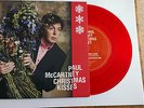 PAUL McCARTNEY (THE BEATLES) - Christmas Kisses 2012 US red vinyl 7