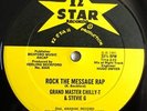 * GRAND MASTER CHILLY-T & STEVIE G Rock The Message Rap DISCO RAP 12 Star HEAR