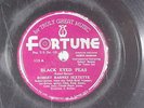Robert Barnes Sextette 78rpm BLACK EYED PEAS / BOBBIN   Fortune VG- uptempo jazz
