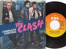 THE CLASH - Orig 45 Spain Unique PS - 1977 COMPLETE CONTROL – EX * Punk