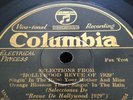 BEN SELVIN & ORCH 78rpm HOLLYWOOD REVUE OF 1929 COLUMBIA 1956D Mint