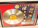 Elvis Presley, Elvis In Hollywood, mit Cover, Platin Record, Schallplatte Award
