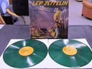 Led Zeppelin 2 LP Earls Court Live 1975 Green Vinyl