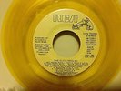 ELVIS PRESLEY, ELVIS MEDLEY, RCA # 4530, RARE GOLD VINYL PROMO 45 WPS, 1982