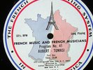 TRANSCRIPTIONS FRENCH BROADCASTING #41/42 SAENS FLACHOT TOMASI Rampal 2LP VG++