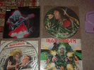iron maiden picture discs
