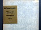 Leonid Kogan Plays Paganini Near Mint 1958 Release Microgroove Bruno Release