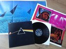 PINK FLOYD DARK SIDE OF THE MOON RARE 70S FRENCH LP & 2 POSTERS POP  ROCK VINYL