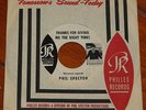 PHIL SPECTOR THANKS FOR GIVING ME THE RIGHT TIME   2-SIDED USA PHILLES PROMO 7