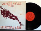 ALBERT AYLER Spiritual Unity '65 ESP MONO red label1st press w RARE booklet  M-