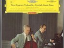 Orig BEETHOVEN Pierre Fournier/Friedrich Gulda LP DGG RED STEREO EX Cello Piano