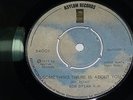 BOB DYLAN - Something there is about you / Tough Mama, 7'' GREEK COPY VG++