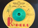 Popcorn Soul R&B 45 The Dooley Sisters Spider In The Web on R-Dell HEAR