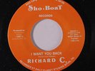 RICHARD C: I Want You Back / It's Hard To Make It 45 rare Soul