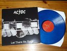 AC/DC - LET THERE BE ROCK - RARE BLUE LP - VINYL IN MINT CONDITION