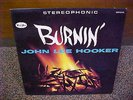 JOHN LEE HOOKER - Burnin - blues LP - original pressing - 1962