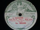 OPERA 78 rpm RECORD Fonotipia E. BURZIO & A. MAGINI-COLETTI Il Trovatore VERDI