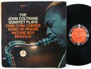 JOHN COLTRANE QUARTET Plays LP on Impulse stereo