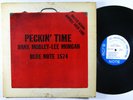 HANK MOBLEY & LEE MORGAN Peckin' Time LP on Blue Note 63rd DG mono