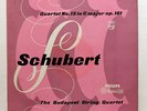 BUDAPEST STRING QUARTET - SCHUBERT quartet no.15 PHILIPS Minigroove EX+