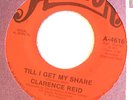 FUNK 45-CLARENCE REID-TILL I GET MY SHARE /WITH FRIENDS LIKE THAT on ALSTON NM