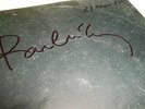 The Beatles picture disc autografato da Paul McCartney  Something Come Together