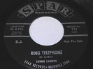 Connie Landers: Ring Telephone / Why Can't You Be Mine 45 - Spar 772