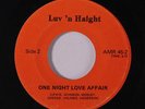 rare Soul 45 LUV 'N HAIGHT one night love affair AMR Hear