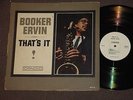 BOOKER ERVIN   THAT'S IT LP CANDID WHITE LABEL MONO DEEP GROOVE JAZZ