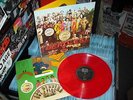 THE BEATLES-SGT. PEPPER'S LONELY HEARTS CLUB BAND-RED VINYL LP-AUS-RARE-OZ-COLOR