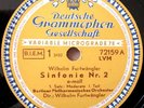 DGG LVM 72159/64 * FURTWANGLER * Symphony #2 * 6x 78 RPM * NM * RARE