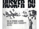 Husker Du, In A Free Land EP, 1982 PS, KBD, mint-minus, What Do I Want?, M.I.C.