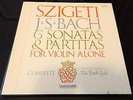 Bach Sonatas & Partitas for Violin JOSEPH SZIGETI VANGUARD GUILD 3 LP Set MINT