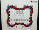 ANNIE FISCHER, Mozart, COLUMBIA SAX-2335 UK 