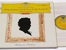 BEETHOVEN: STRING QUARTETS, OP. 59/AMADEUS/ORIGINAL 3-LP DGG TULIP RED BOX//NM+