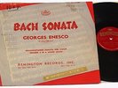 BACH: UNACCOMPANIED SONATA FOR VIOLN NO. 2/ENESCO/REMINGTON 10