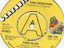 NORTHERN SOUL DEMO PARIS BLUES TONY MIDDLETON GRAPEVINE GRP 115 BRITISH