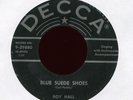 ROY HALL Blue Suede Shoes on Decca Rockabilly 45 Hear